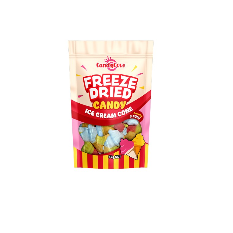 Candy Cove Freeze Dried Ice Cream Cone, 50g