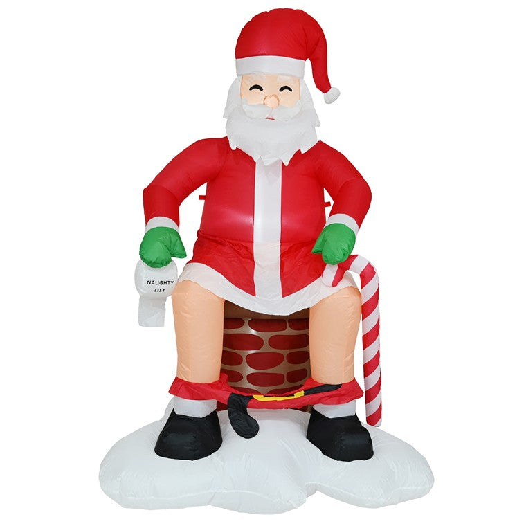 Airpower Naughty Chimney Santa